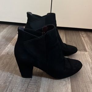 BCBG Black Booties